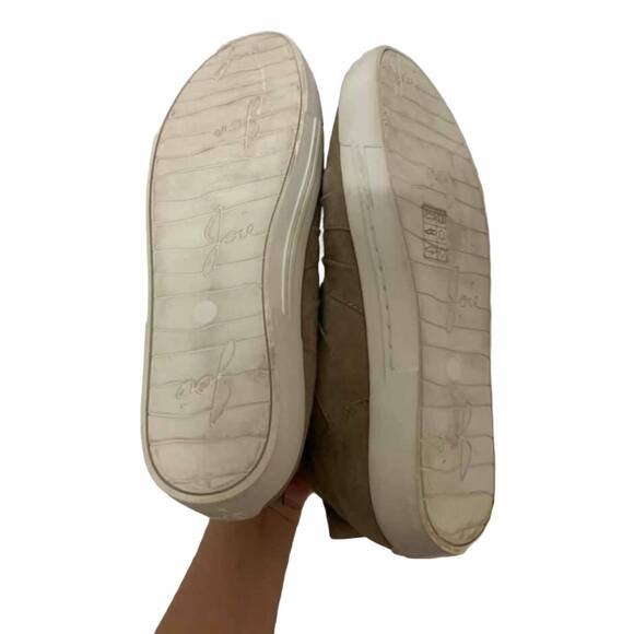 Joie Daniela Suede Sneakers Tan 39.5 - Picture 5 of 7